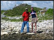 28 Alan showed us around the Blowhole